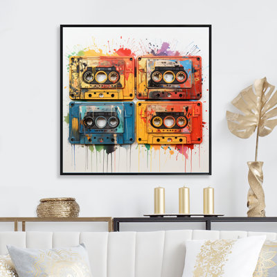 " Popart Cassette Tapes VIII "