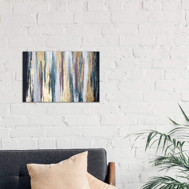 « walk of fierté » par nikki chauhan-print, H 32 po x l 48 po x P 1,5 po, Toile tendue