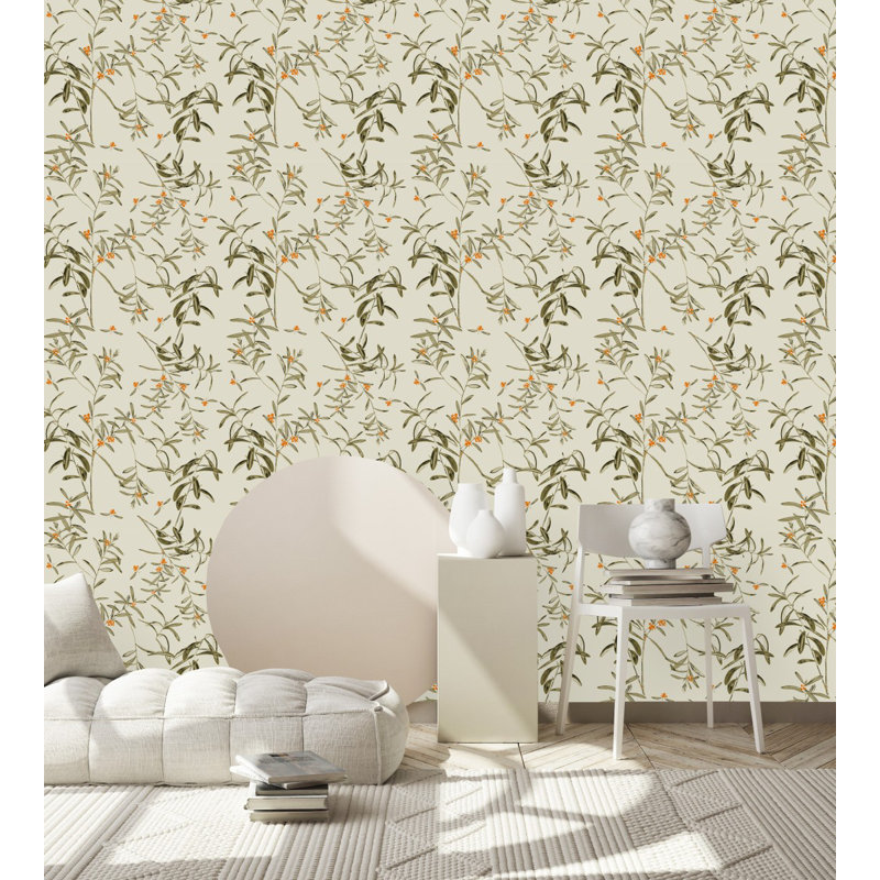 Carreau de papier peint l 25 po, L 2,09 pi x L 10,42 pi