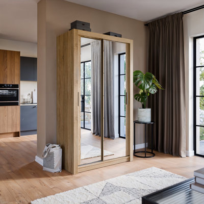 Alahna 2 Door Manufactured Wood Wardrobe