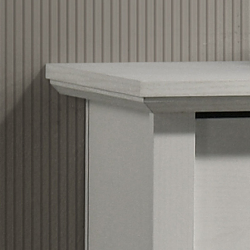 Commode à tiroirs et commode avec poignées, Blanc