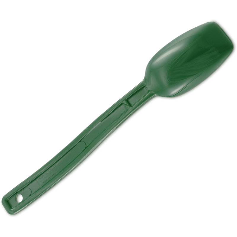 Produits alimentaires Carlisle 0,5 oz. Cuillère solide, Vert forêt