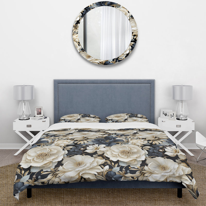 Ensemble de housse de couette Urban Victorian Splendor Victorian, Housse de couette simple + 1 taie décorative stan