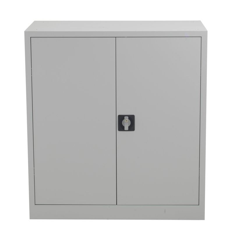 2 -Door 2 -Shelf, Grey