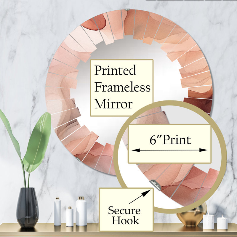 Miroir mural Culson, 32 po x 32 po