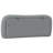vidaXL Headboard Cushion Hvar Light Grey 100 cm Fabric-1113935586