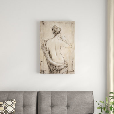 «Neutral Nude Study II», peinture sur toile