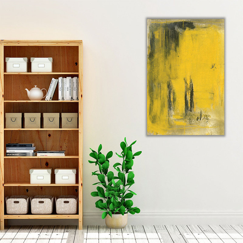 «The Ginkgo Forest II», reproduction d'art sur toile, H 30 po x l 20 po
