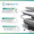 6" Slim Recessed LED, 12W, 4000K Cool White, Dimmable