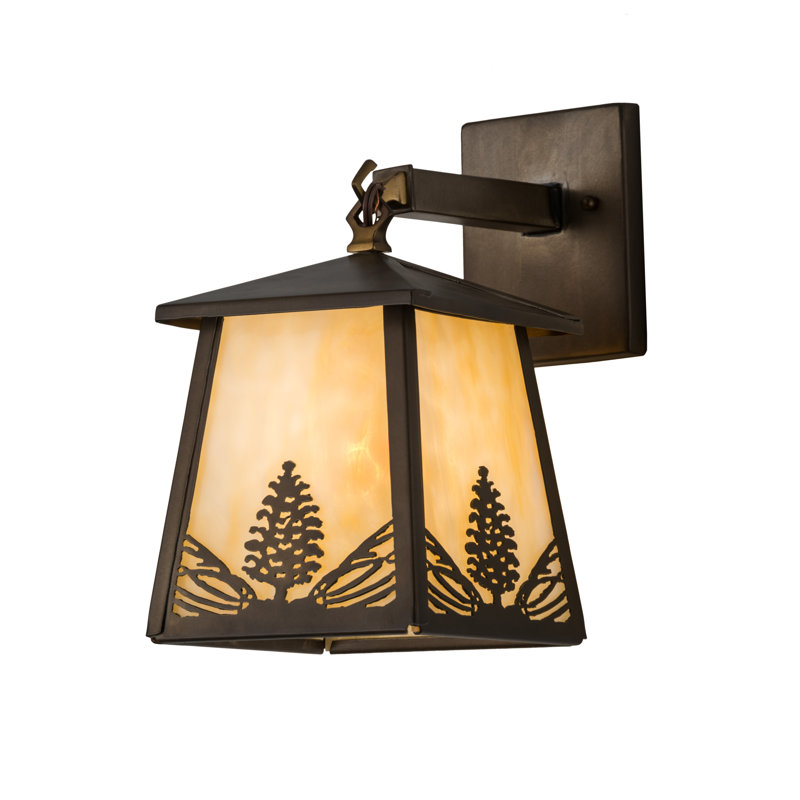 Rustic Lodge 1 - Light Outdoor Wall Lantern