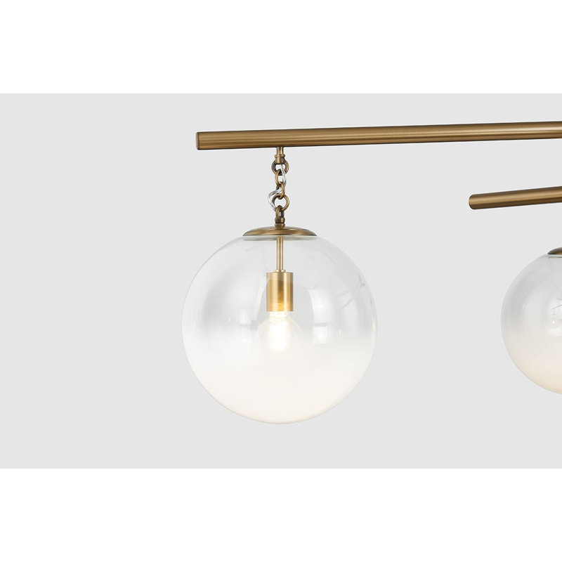 Wade 3 Light Chandelier, 24" H x 59" W x 59" D