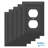 Classic 1-Gang Duplex Outlet Wall Plate
