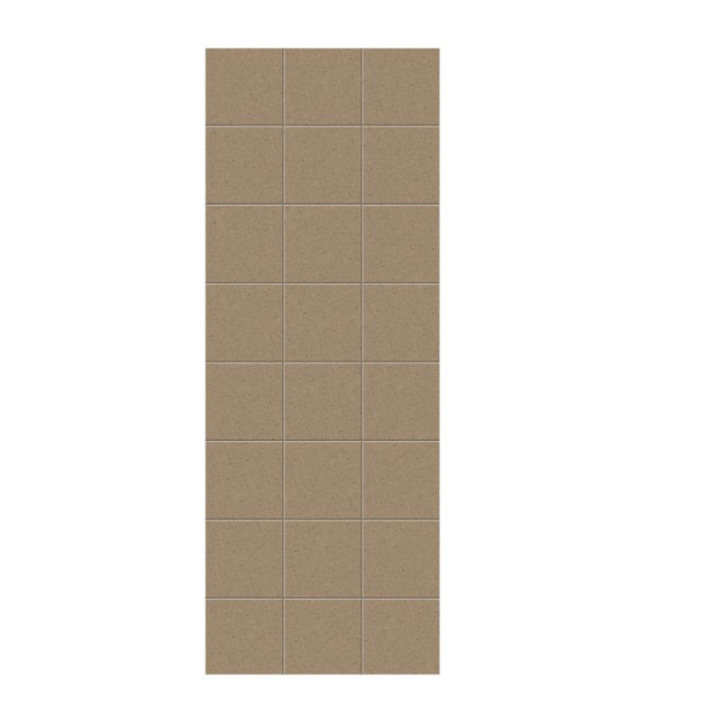 36 W 0.25 D 96 H Glue Up Solid Surface Wall, Barley