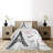 Eiffel Tower Eclectic Polyester Coverlet-259925534