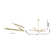 Mendivil Modern 10 - Light Sputnik Linear Chandelier