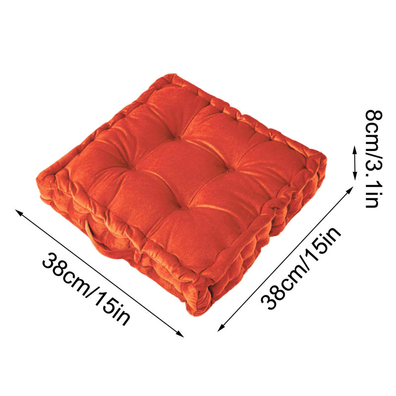Coussin de siège Coussin de sol épais avec poignées, G