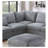 Corduroy Sectional set with Ottoman-655756774