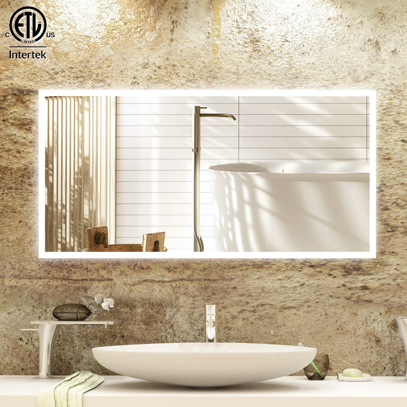 Miroir mural Naliyah, 24 po x 48 po