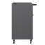 Armoire à outils, armoire en métal, armoire noire