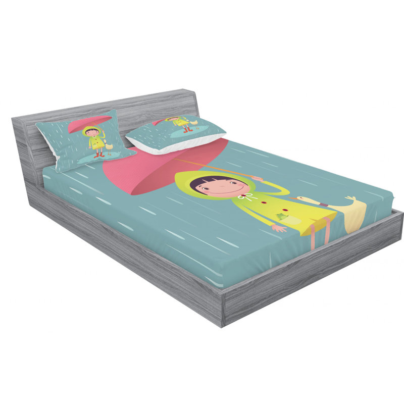 Microfiber Sheet Set, Full Sheet Set with Fitted Sheet