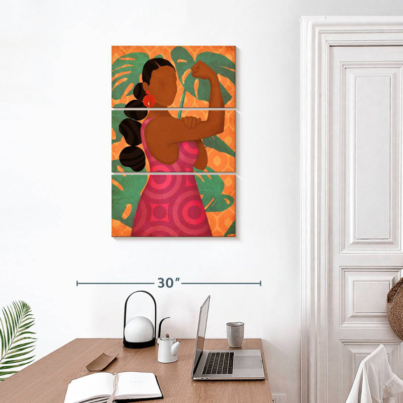 Leisha Boho Pin-Up Beauty, H 32 po x l 20 po