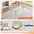 Glass Dining Table Set For 6-1611221200-1611221201