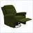 360° Swivel Recliner Manual Rocking Recliner Home Theater Chair With Adjustable Backrest-783532676