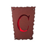 Personalized 1 - Light Flush Mounted Sconce