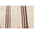 Unique Handwoven Vintage Turkish Runner Rug In Cream And Brown Stripes For Enhancing Hallway Decor With Timeless Elegance And Bohemian Style