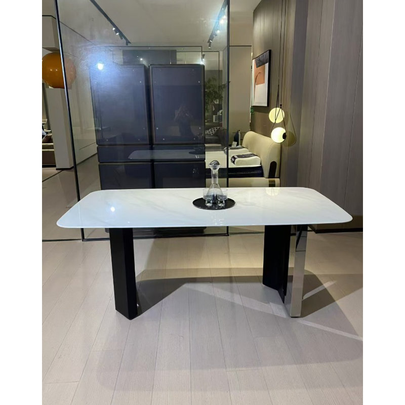 Rectangular Dining table with marble
