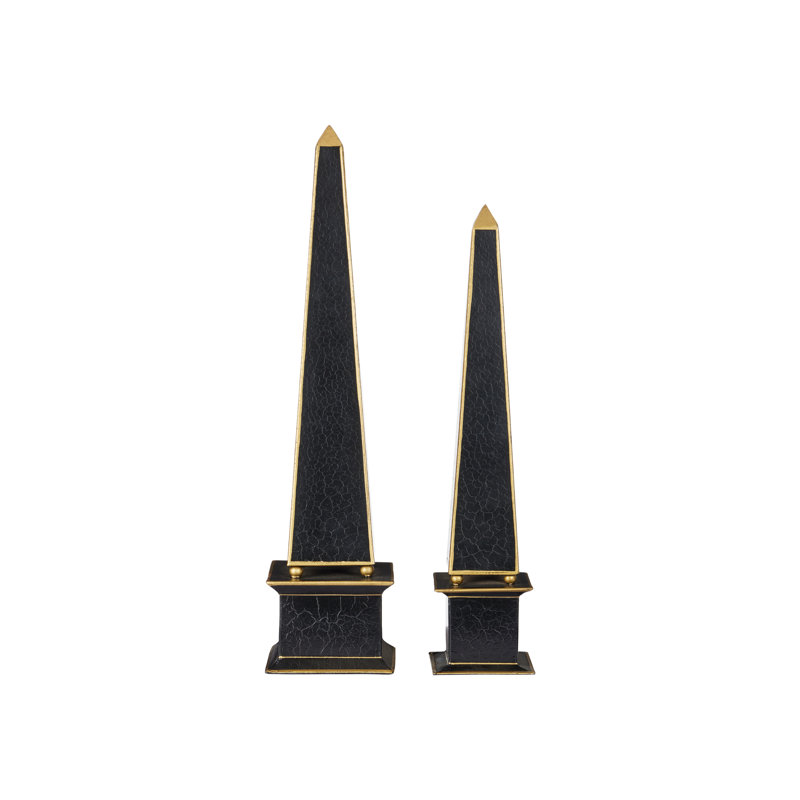 Daphne Decorative Object, Black/Gold