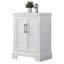 Ensemble de meuble-lavabo autoportant simple 24 po avec plateau en céramique Vannes -1430785876