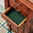 Reddish brown Rectangular Solid Wood Jewelry Armoires