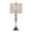 Kateryn 27'' Metal Table Lamp Set with Square Crystal Accents
