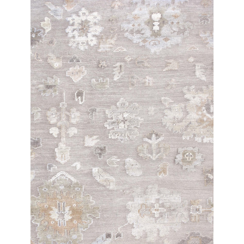 Oushak Hand Knotted Wool Oriental Area Rug, Rectangle 12' x 15'