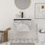 Meuble-lavabo flottant avec lavabo