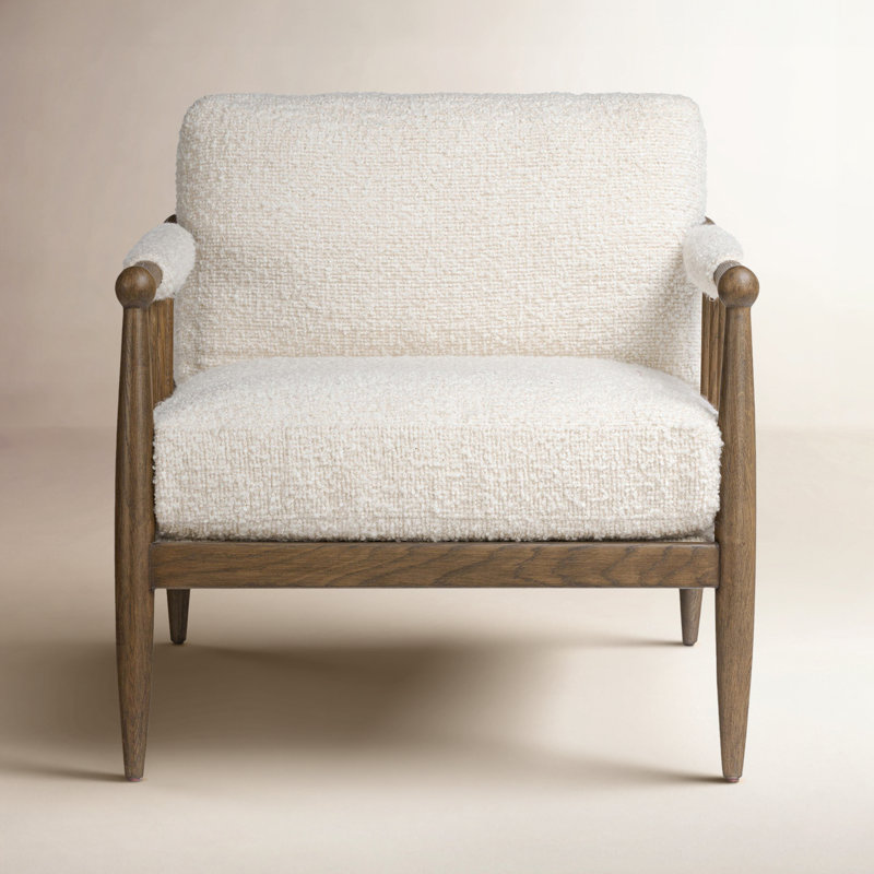 Warren Chair, Mahogany Leather