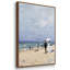 Plage à Trouville par Monet 3 pièces-237712930-237712933