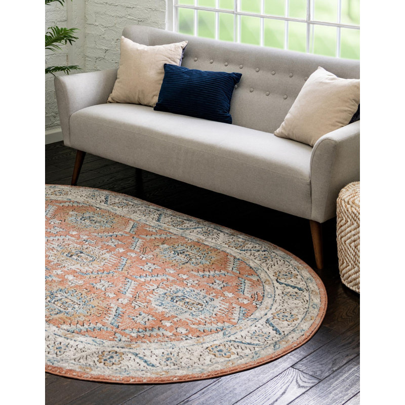 Weingartner Oriental Indoor Rug, Oval 5'3" x 8'