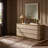 Mariella 6 Drawer Dresser-Beige Painted Linen