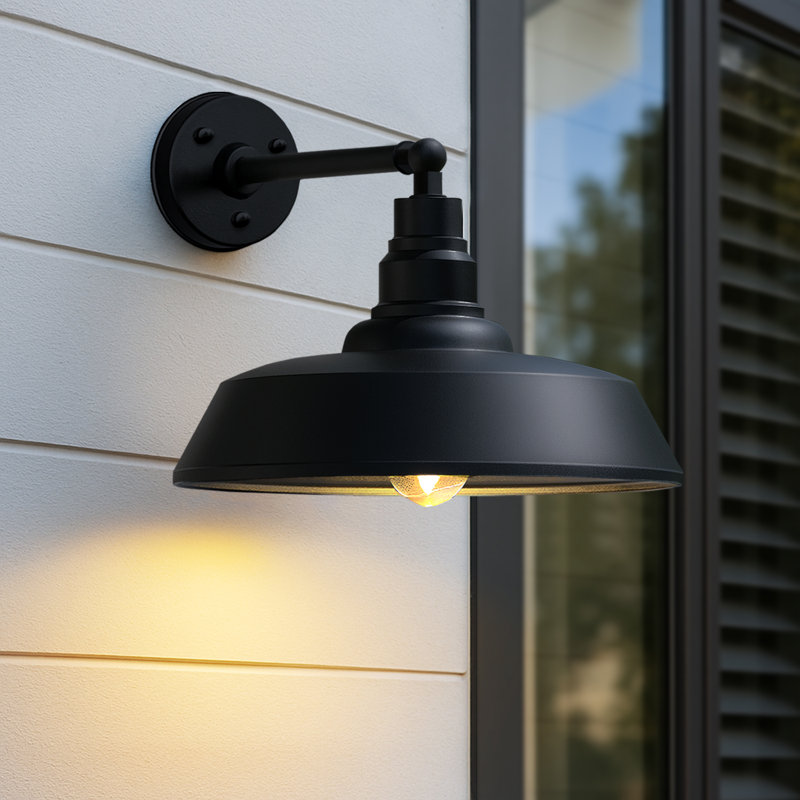 Outdoor Barn Light, 11.5" H x 18" W x 25" D