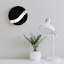 Horloge murale noire 12 "X 12"