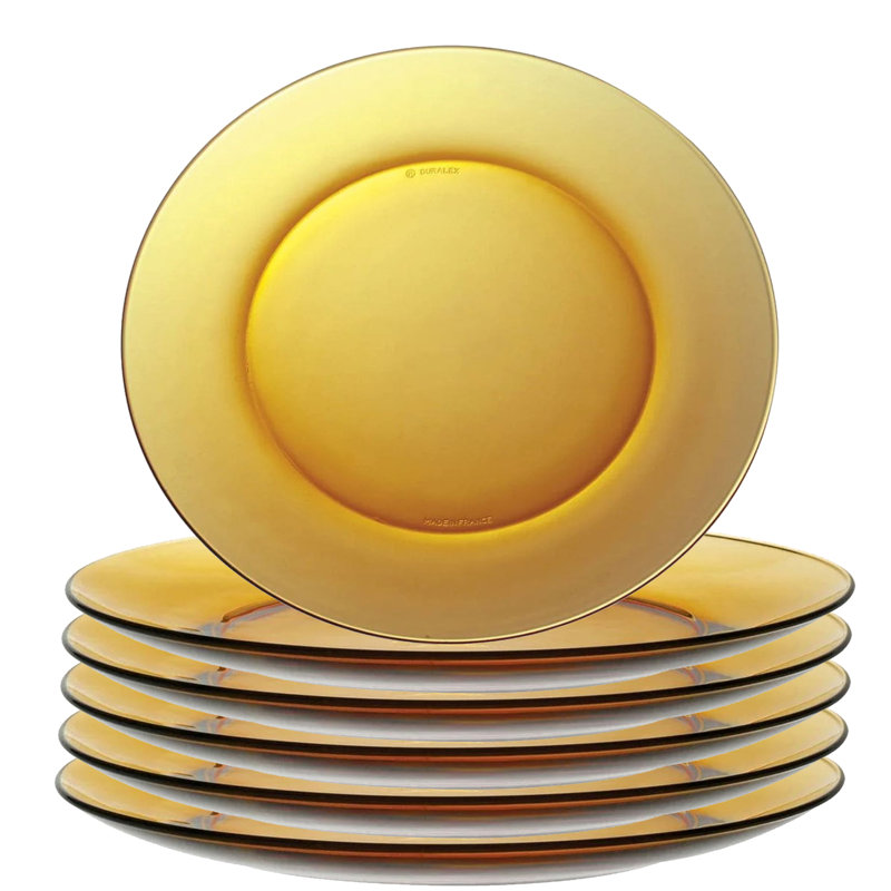 Assiette Duralex Lys ambre 23 cm