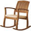 Chaise berçante Broadfoot avec coussin