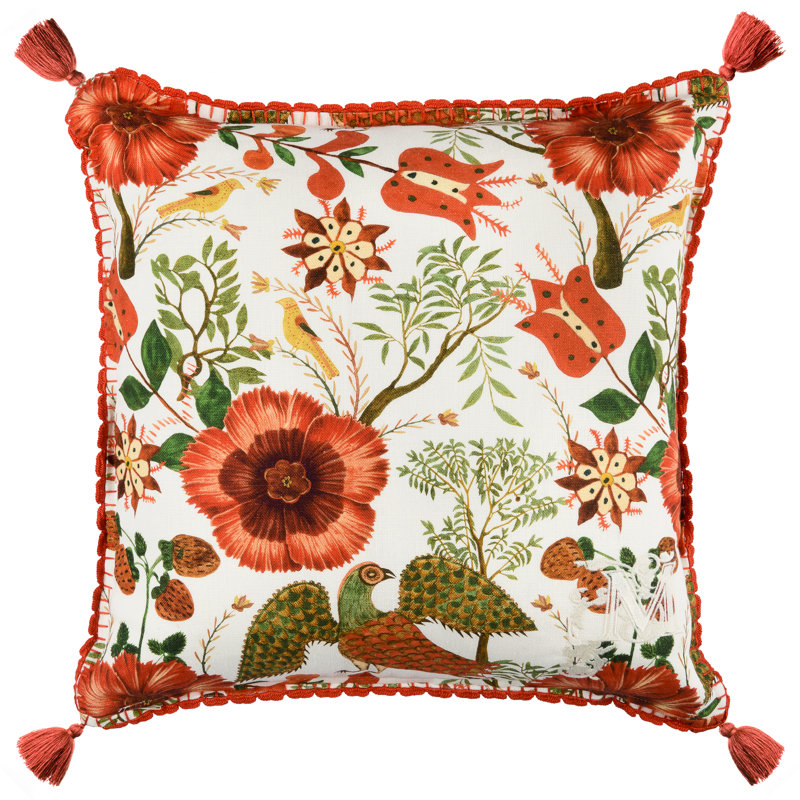 Transylvanian Roots Linen Square Pillow Cover & Insert
