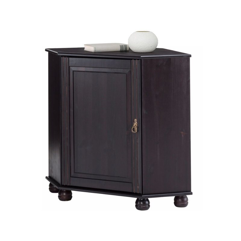 Regina Solid Wood End Table, Havana