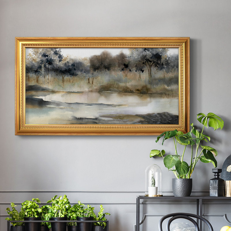 " Serene River ", 25" H x 45" W x 1" D