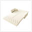 Grand canapé-lit coulissant de 74,4 po, canapé-lit convertible avec motif capitonné en tissu fait à la main, causeuse en velours multifonctionnel pour salon, chambre à coucher, appartement, beige / blanc