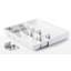 1.75"H x 16.72"W x 22"D Drawer Organizer-177713828