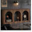 Console arquée de conception classique, parfaite pour ajouter de l'élégance et du rangement à n'importe quel couloir ou salon.-129677613